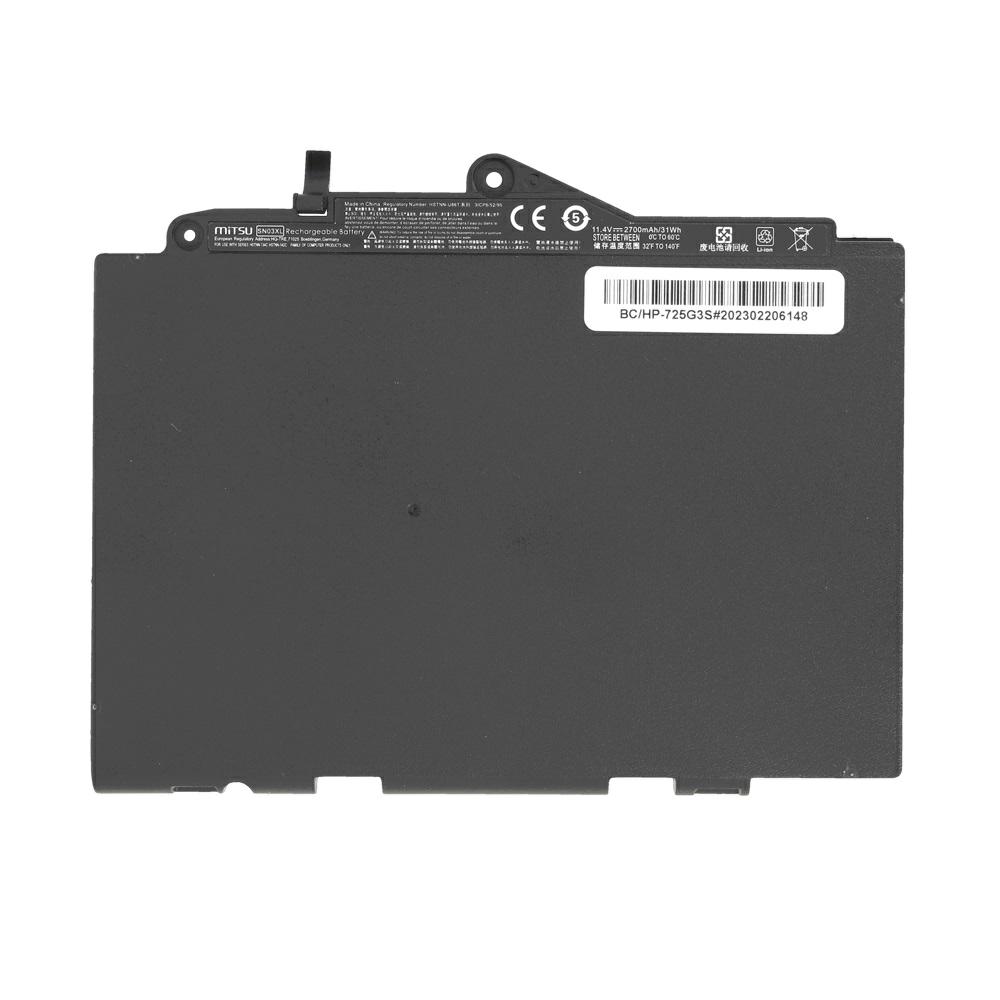 Batería compatible para portátil HP SN03XL 11.4V 2700mAh Mitsu - Imagen 5