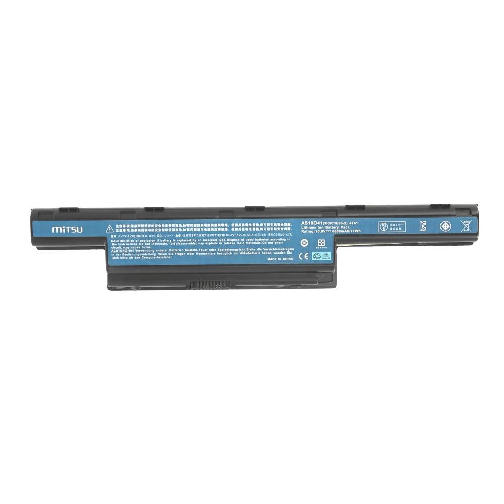 Batería compatible para portátil ACER AS10D51 10.8 6600 mAh Mitsu - Imagen 5