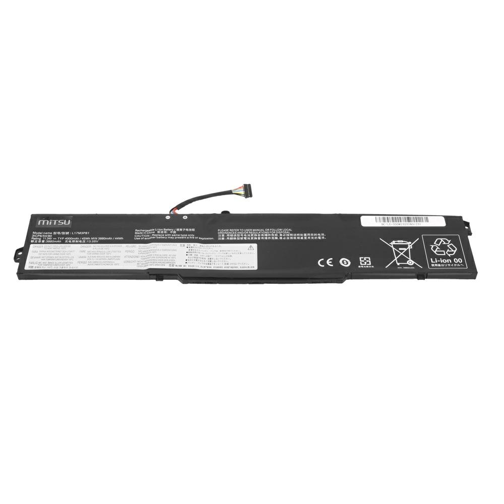 Batería compatible para portátil LENOVO Ideapad L17C3PB0 11.34v 4400 mAh Mitsu - Imagen 3