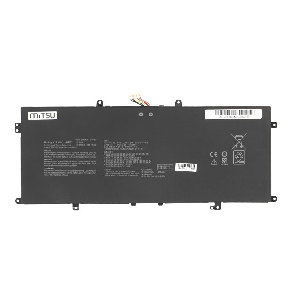 Batería compatible para portátil ASUS C41N1904 15.48V 4347mAh Mitsu - Imagen 5