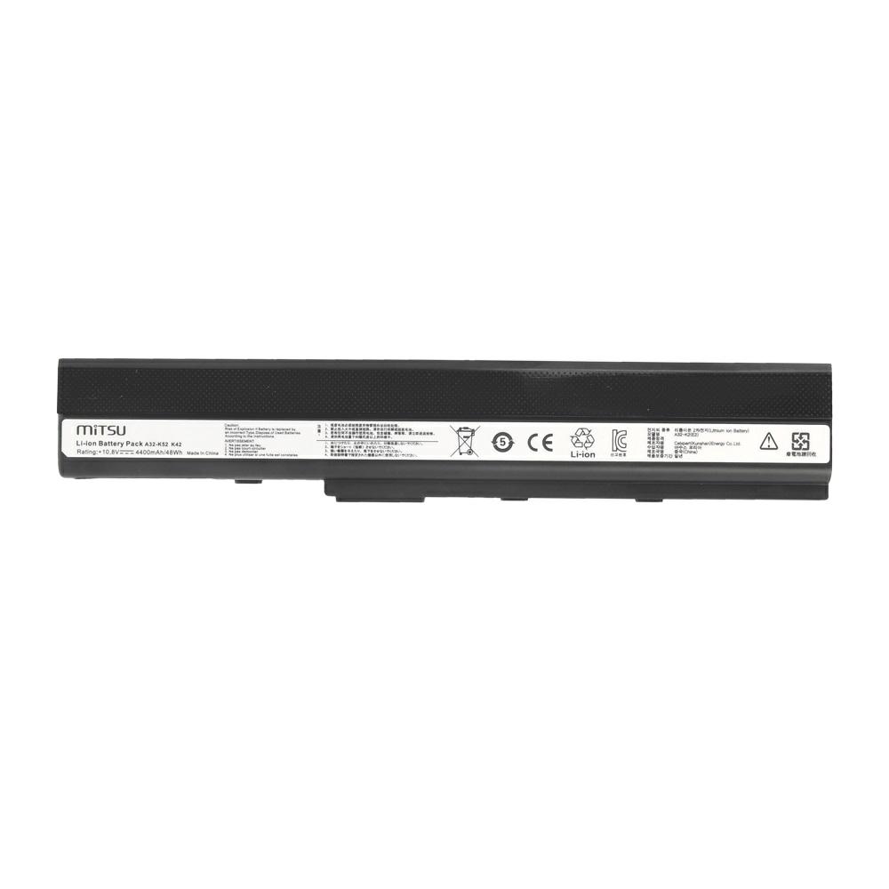 Batería compatible para portátil ASUS A32-K42 10.8V 4400mAh Mitsu - Imagen 5