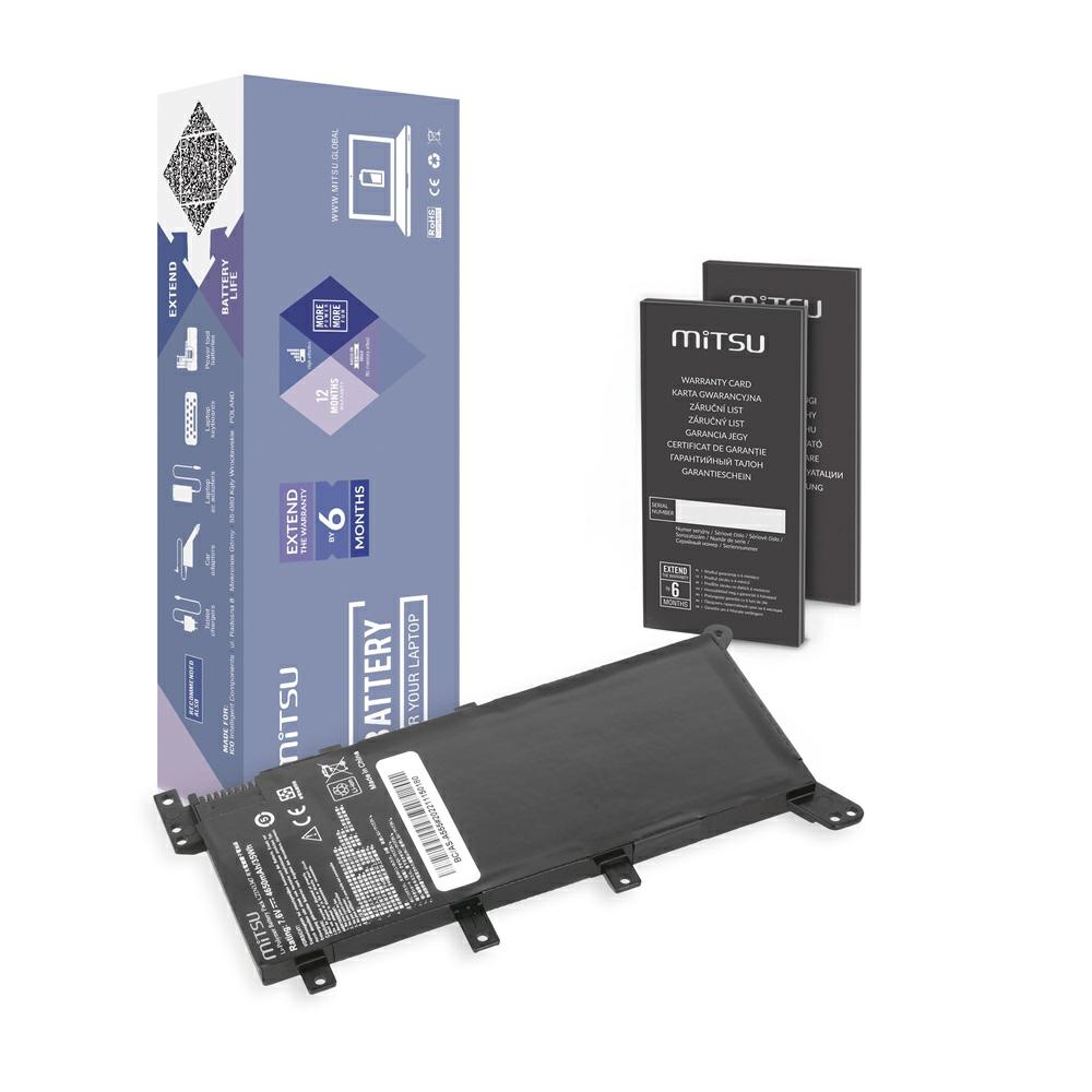 Batería compatible para portátil ASUS C21N1347 7.6V 4650mAh Mitsu