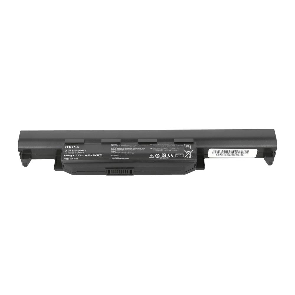 Batería compatible para portátil ASUS A32-K55 10.8V 4400mAh Mitsu - Imagen 3