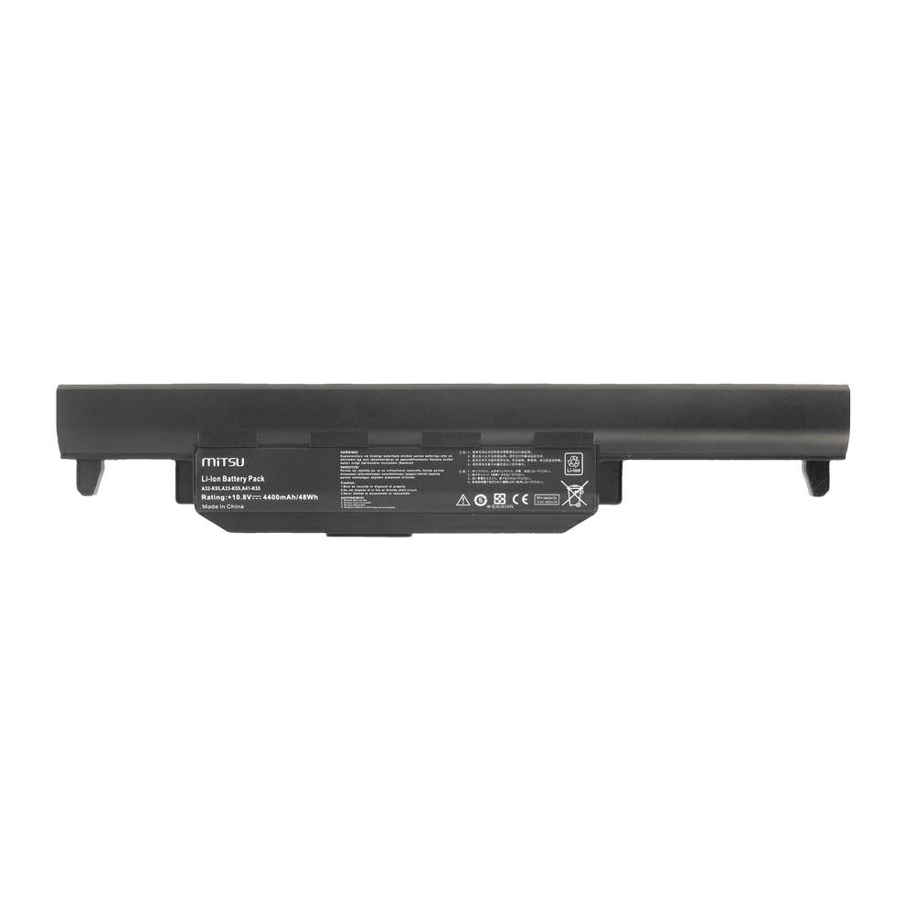 Batería compatible para portátil ASUS A32-K55 10.8V 4400mAh Mitsu - Imagen 5