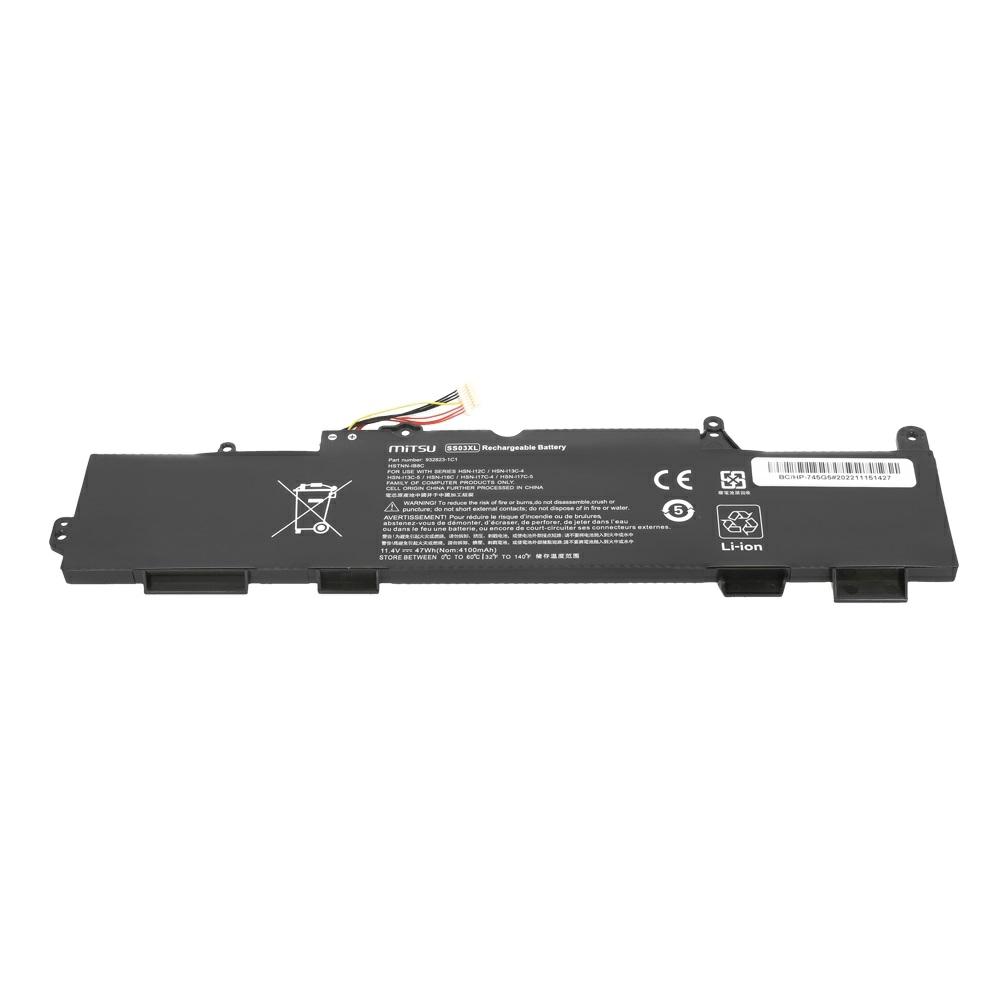 Batería compatible para portátil HP Omen SS03XL 11.4V 4100mAh Mitsu - Imagen 3