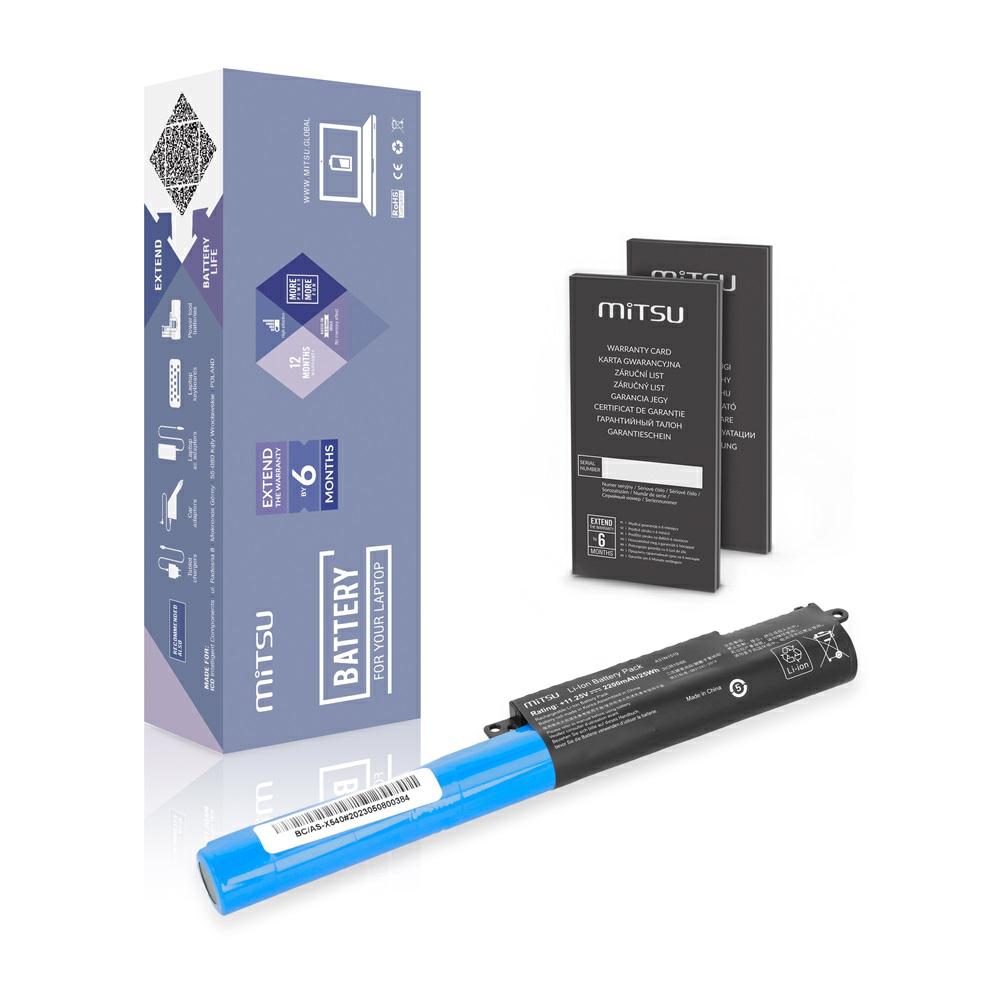 Batería compatible para portátil ASUS 31N1519 11.25V 2200mAh Mitsu