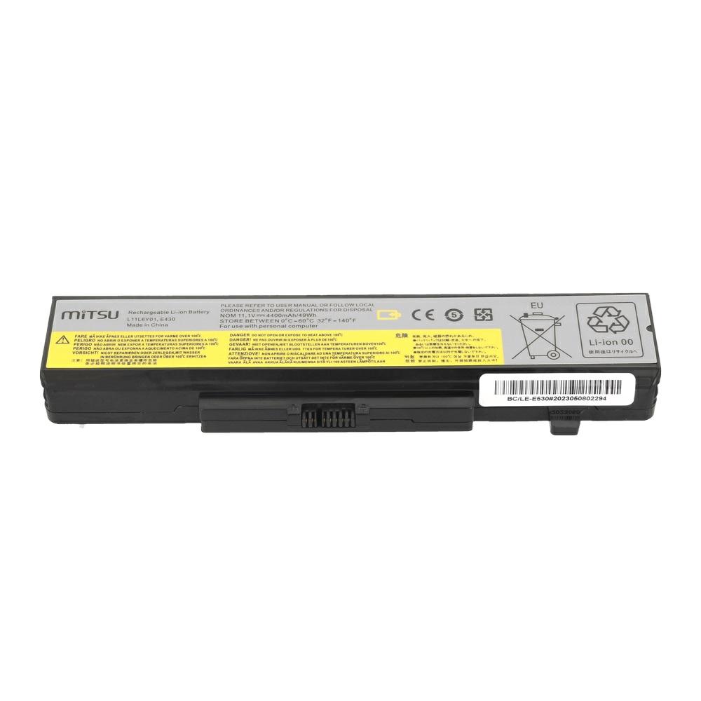 Batería compatible para portátil LENOVO L11M6Y01 11.1V 4400mAh Mitsu - Imagen 3