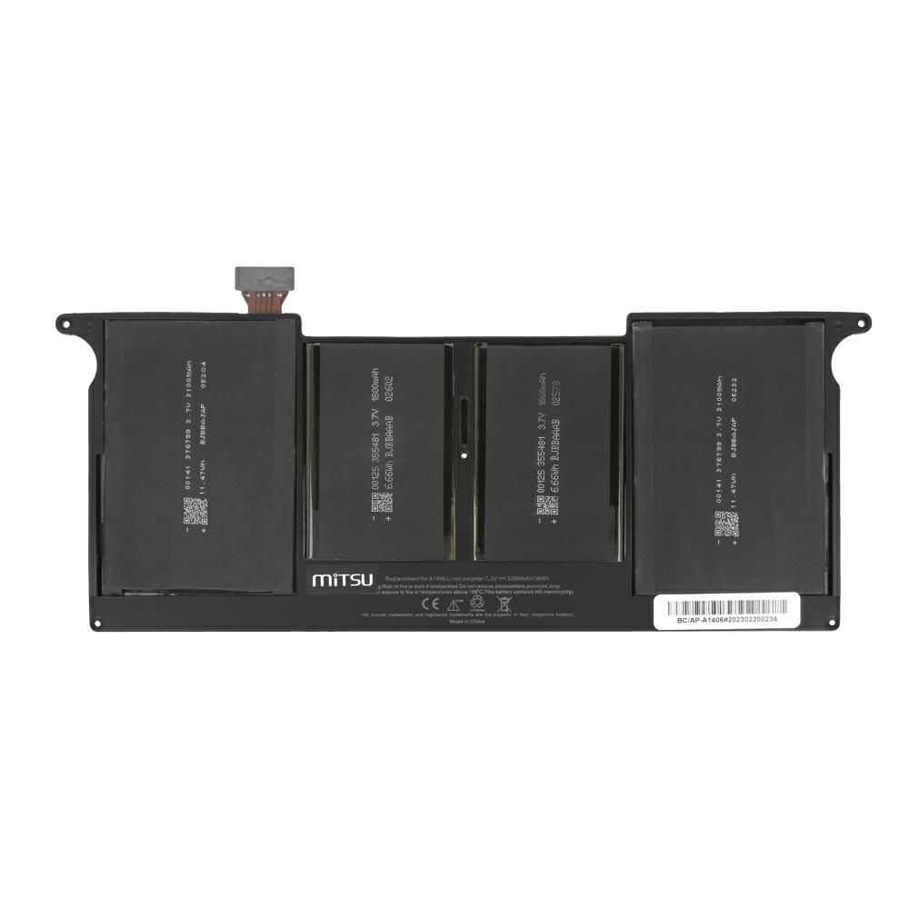 Batería compatible para portátil APPLE A1370 7.3V 5200mAh 38Wh Mitsu - Imagen 5