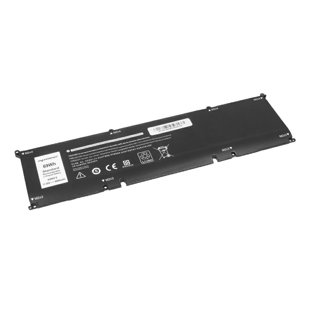 Batería compatible para portátil DELL XPS 15 11.55V 6000 mAh Movano - Imagen 2
