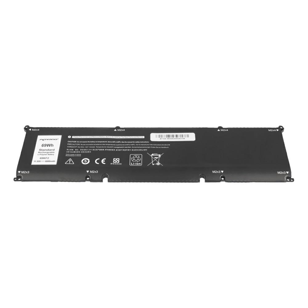 Batería compatible para portátil DELL XPS 15 11.55V 6000 mAh Movano - Imagen 3
