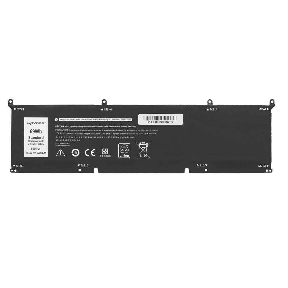 Batería compatible para portátil DELL XPS 15 11.55V 6000 mAh Movano - Imagen 5