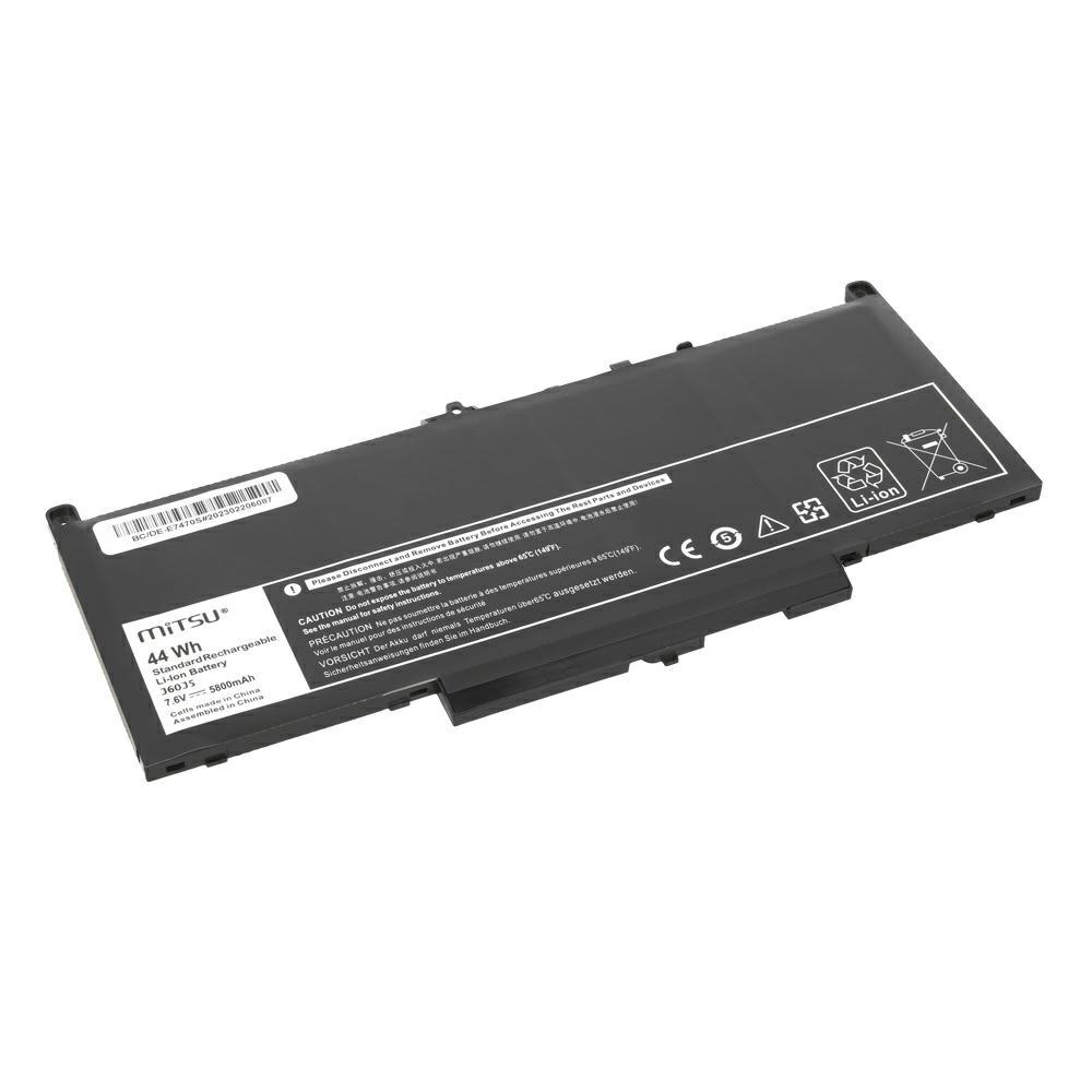 Batería compatible para portátil DELL Latitude E7270 7.6V 5800mAh Mitsu - Imagen 2