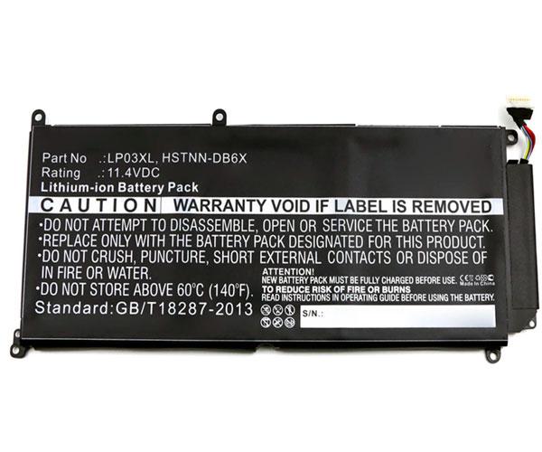 Batería compatible para portátil HP 15-Ae / 14-J / M6 / 11.4v / Lp03xl / Hstnn-db6x