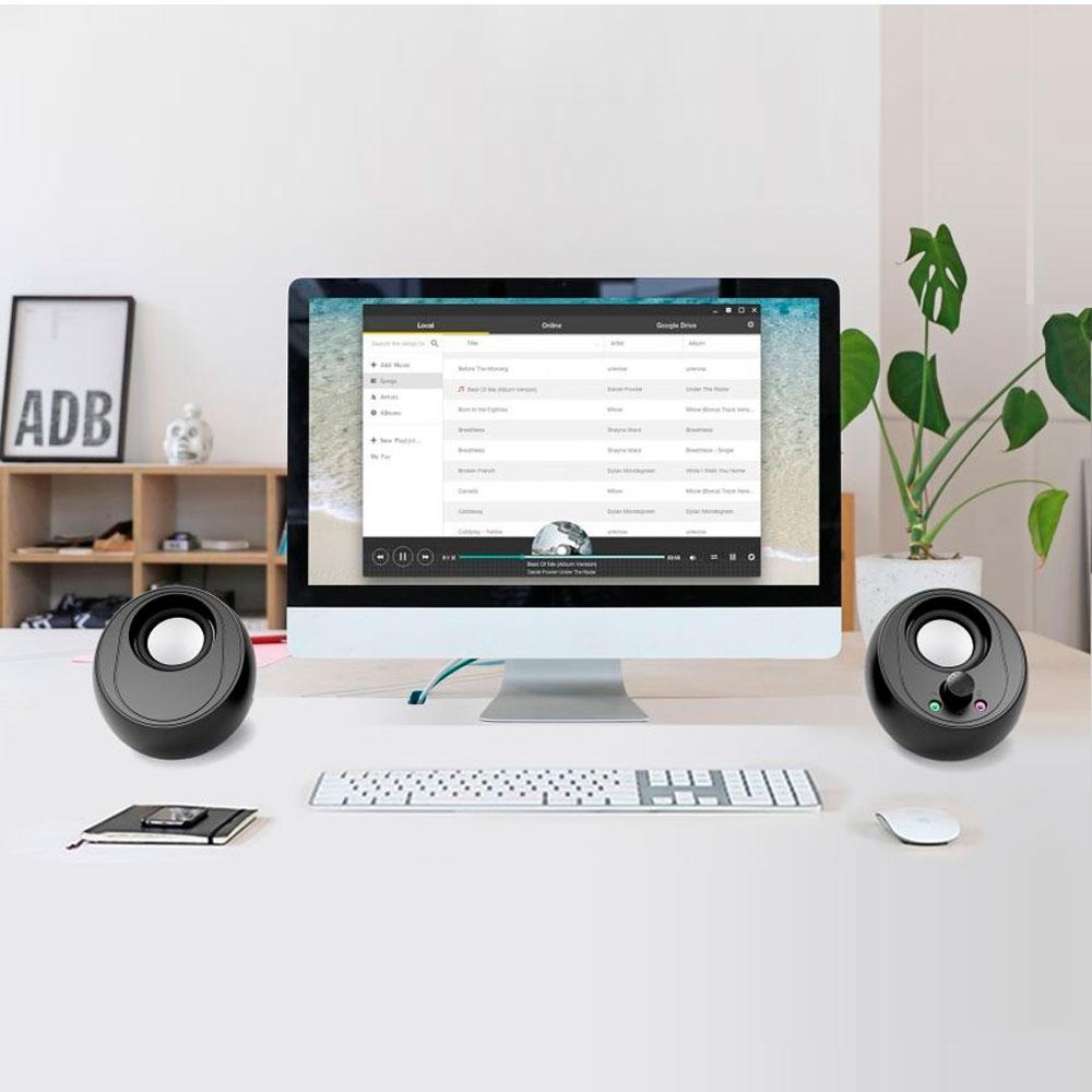 Altavoces 2.0 Bluetooth 5.0 Conceptronic Bjorn01b / 10w / Negro / Jack 3.5 / Alimentación USB" - Imagen 3