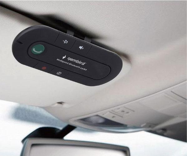 Kit manos libres multi-link automovil Bluetooth Clase II / Btcc-03 / 2 Dispositivos - Imagen 3