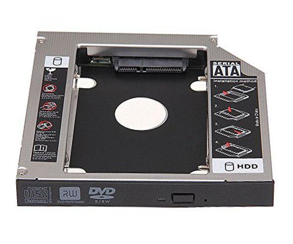 Adaptador aluminio HDD/SSD 9.5mm a portatil de 12.7mm Nanocable / C-10.99.0102