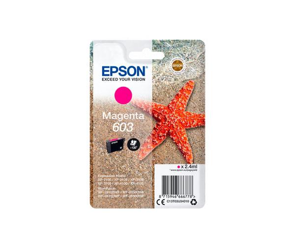 Tinta Original Epson 603 Magenta Xp-2100 / Xp-3100 / Wf-2830dwf