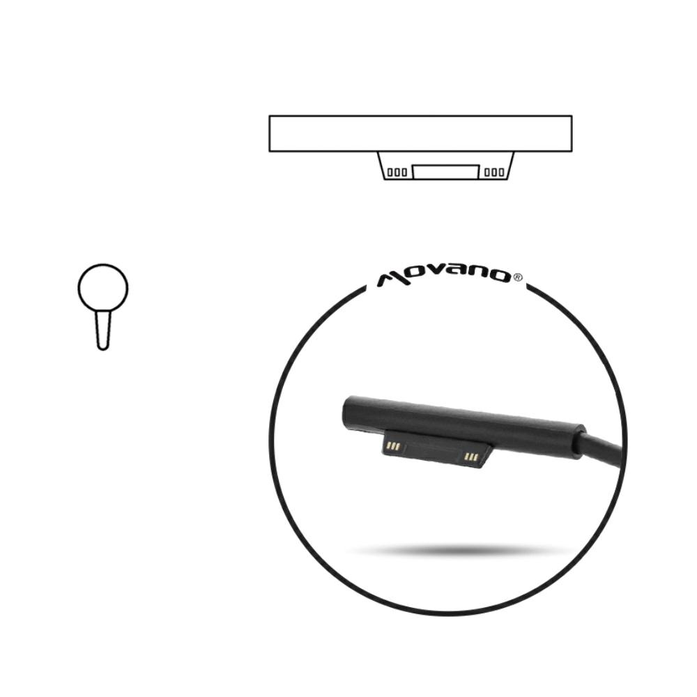 Cargador para portátil Microsoft Surface Pro 12V 2.58A - Imagen 6