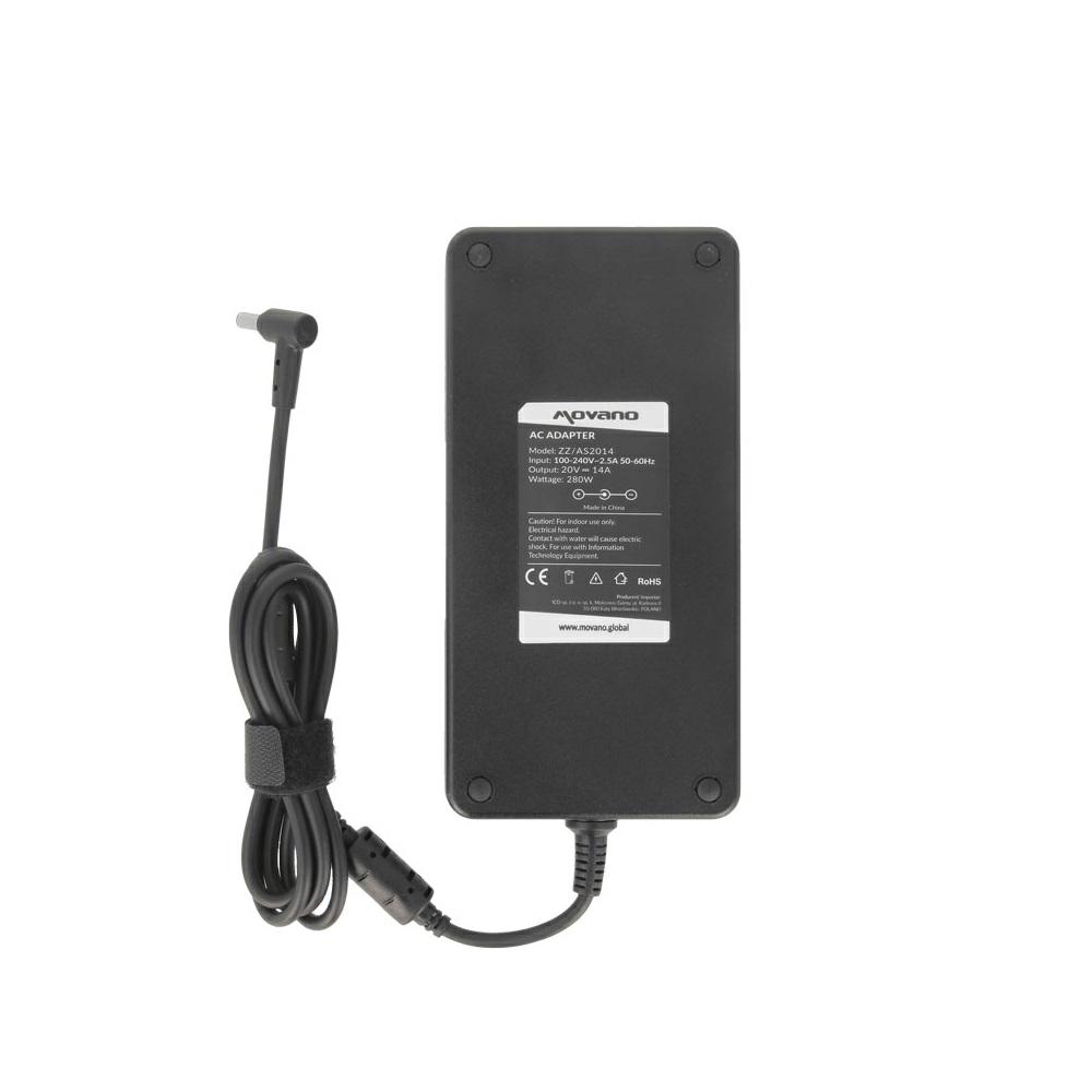 Cargador para portátil Asus 280W 20V 14A 6.0 mm x 3.7 mm Movano - Imagen 5
