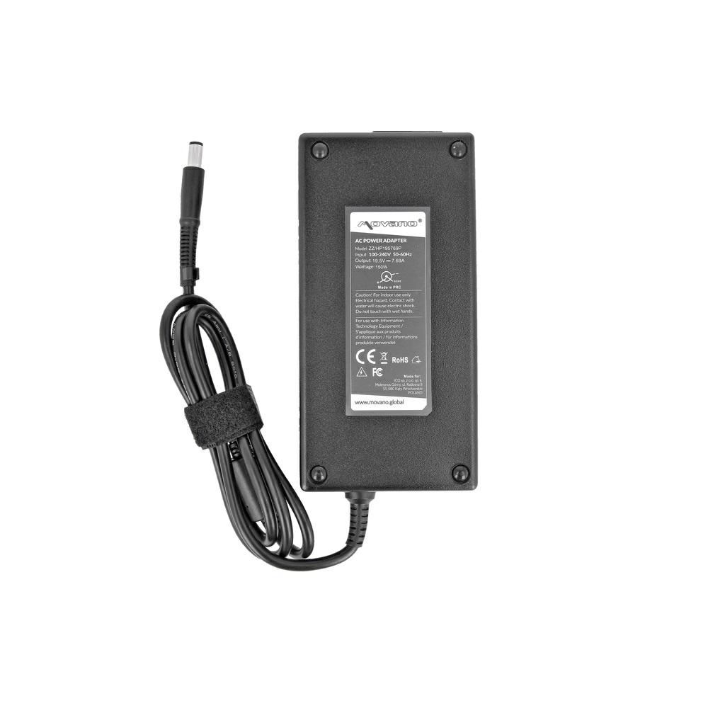 Cargador compatible para portátil HP 150W 19.5V 7.69 7.4 mm x 5.0 mm pin central Movano - Imagen 5