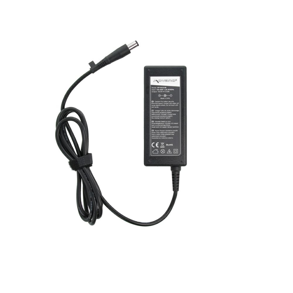 Cargador compatible para portátil HP 65W 19.5V 3.33A 7.4 mm x 5.0 mm pin central Movano - Imagen 5