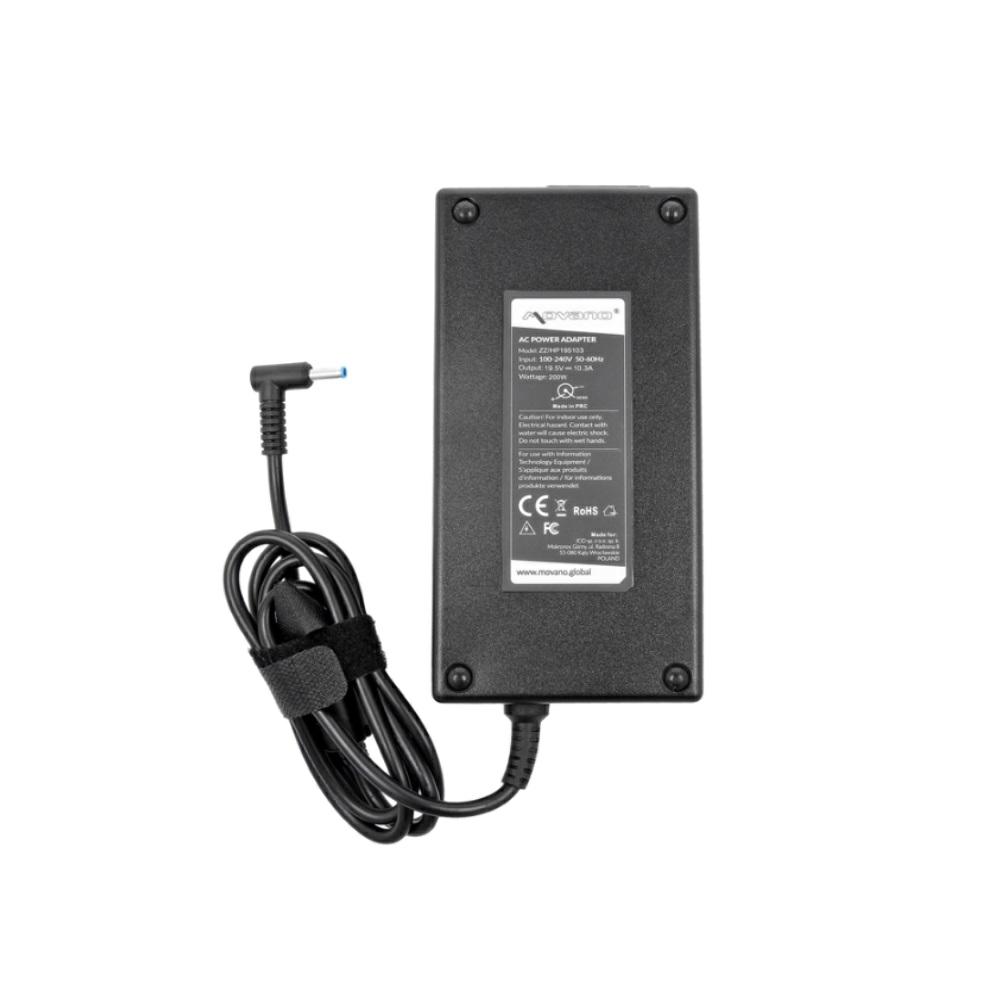Cargador compatible para portátil HP 200W 19.5V 10.3A 4.5 mm x 3.0 mm pin central Movano - Imagen 5