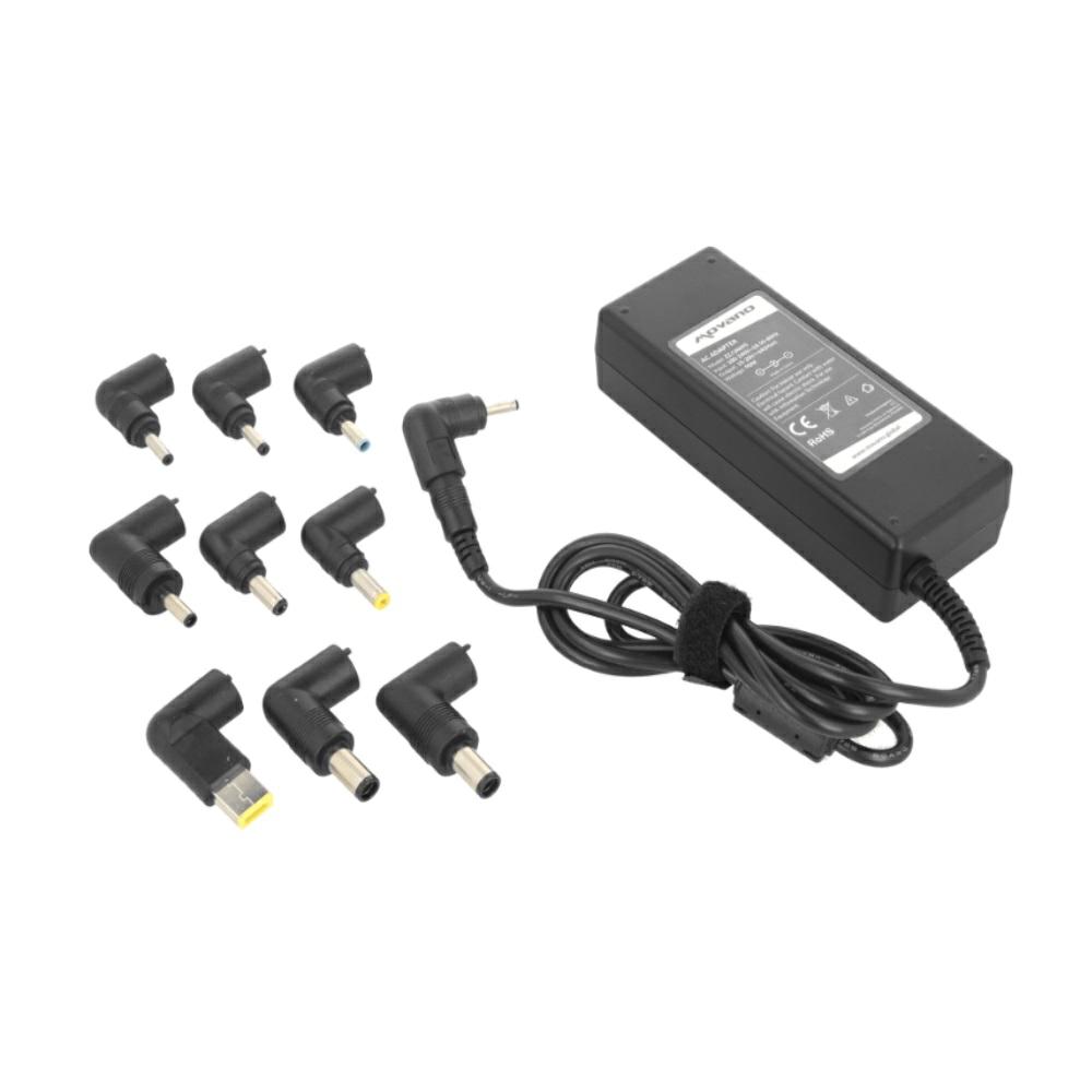 Cargador para portátil universal automático 90W / 10 conectores / Movano - Imagen 2