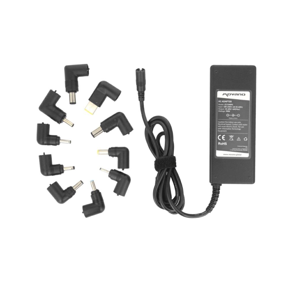 Cargador para portátil universal automático 90W / 10 conectores / Movano - Imagen 6