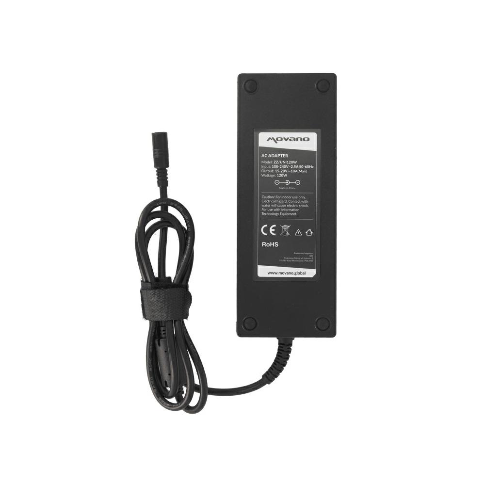 Cargador para portátil universal automático 120W / 10 conectores / Movano - Imagen 5