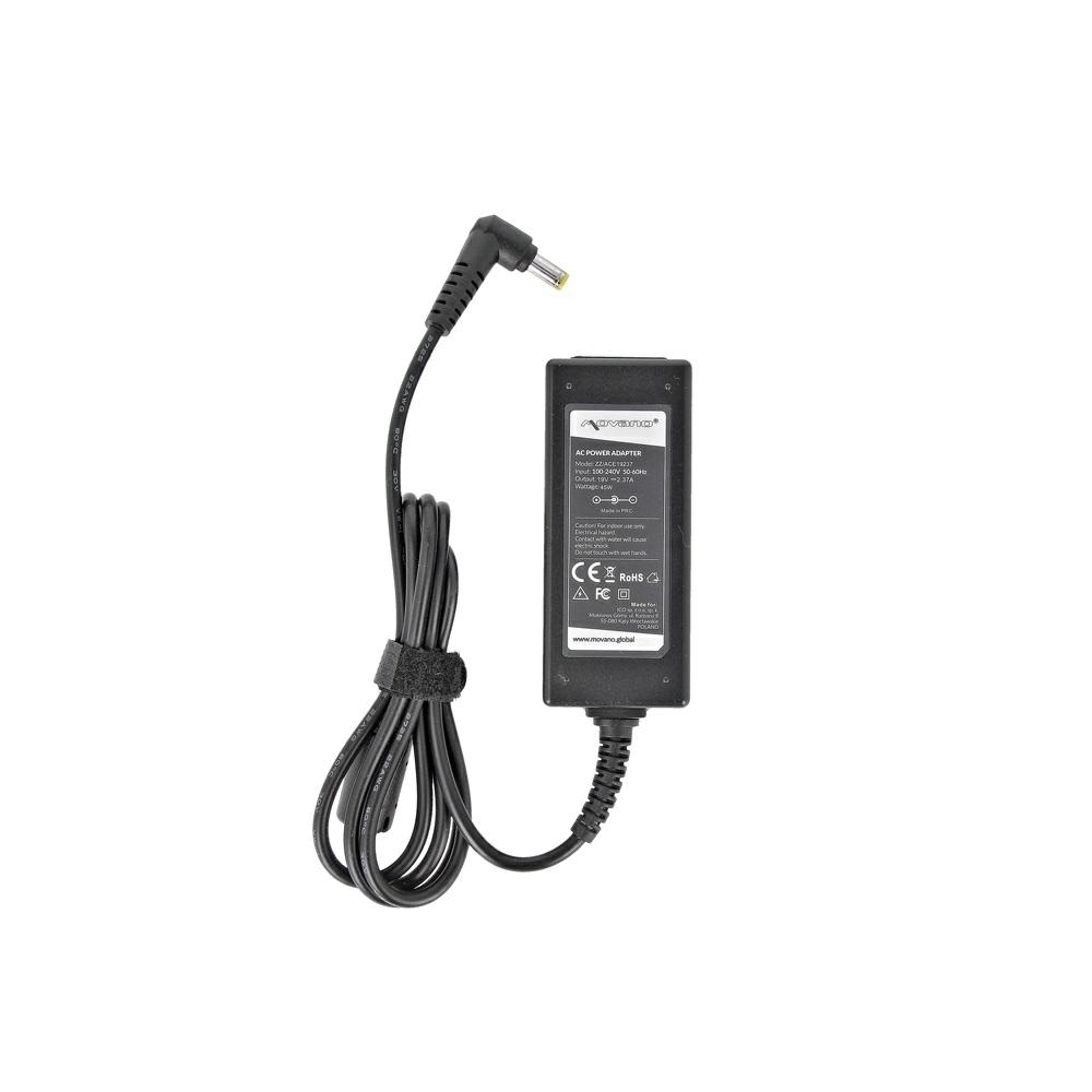 Cargador para portátil Acer / Asus / Toshiba 45W 19V 2.37A 5.5 mm x 1.7 mm Movano - Imagen 6