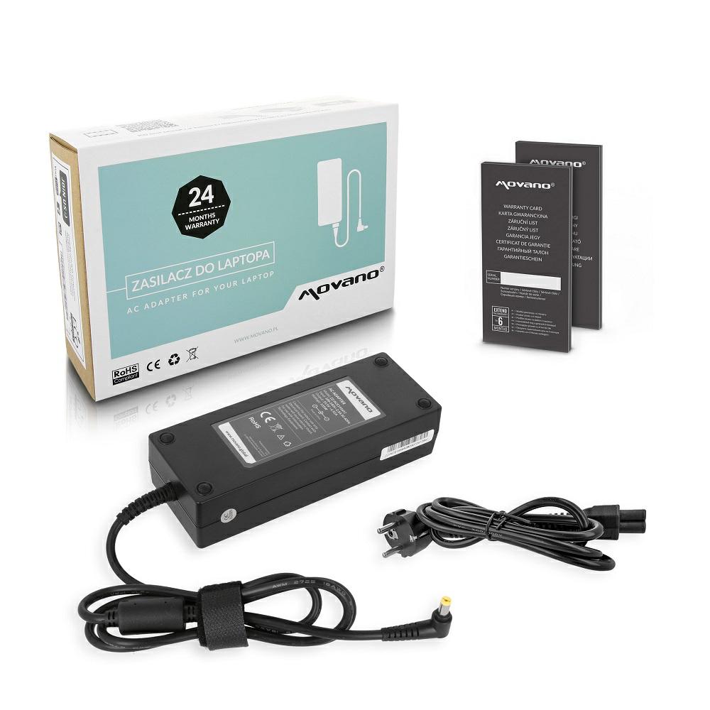 Cargador para portátil Acer / Asus / Toshiba 135W 19.5V 6.92A 5.5 mm x 1.7 mm Movano