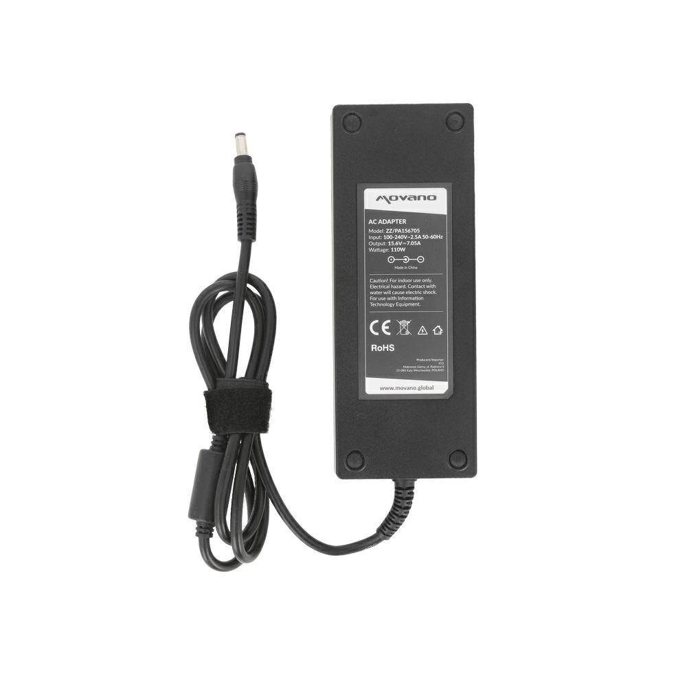 Cargador para portátil Panasonic 110W 15.6V 7.05A 5.5 mm x 2.5 mm Movano - Imagen 5