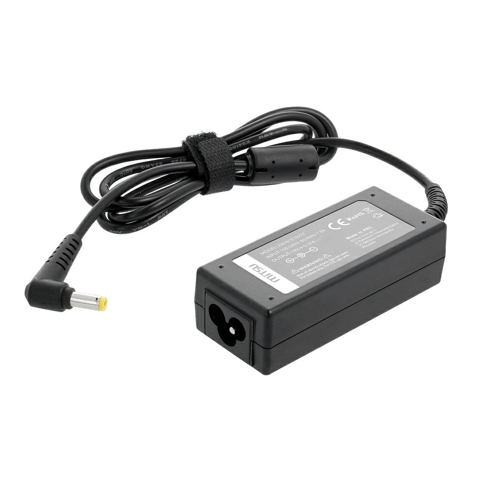 Cargador para portátil Acer / Asus / Toshiba 45W 19V 2.37A 5.5 mm x 1.7 mm Mitsu - Imagen 2