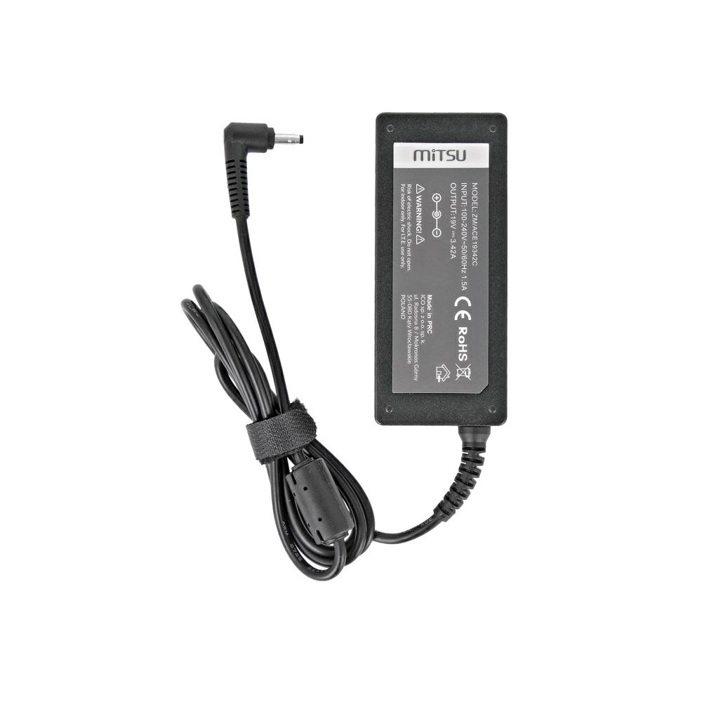 Cargador para portátil Acer 65W 19V 3.42A 3.0 mm x 1.1 mm Mitsu - Imagen 5