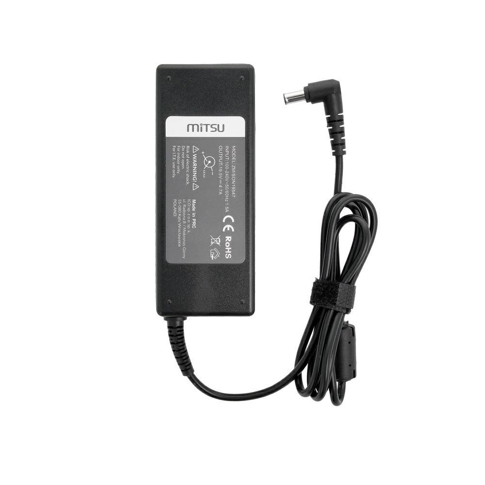 Cargador para portátil Sony 90W 19.5V 4.7A 6.5 mm x 4.4 mm Mitsu - Imagen 5