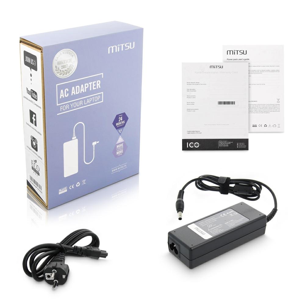 Cargador para portátil Samsung 90W 19V 4.74A 5.5 mm x 3.0 mm Mitsu