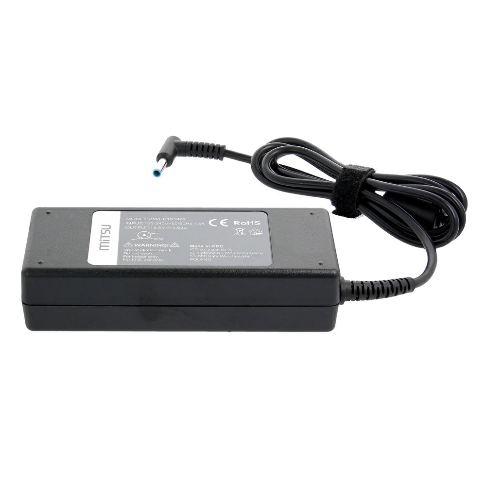 Cargador compatible para portátil HP 90W 19.5V 4.62A 4.5 mm x 3.0 mm pin central Mitsu - Imagen 3