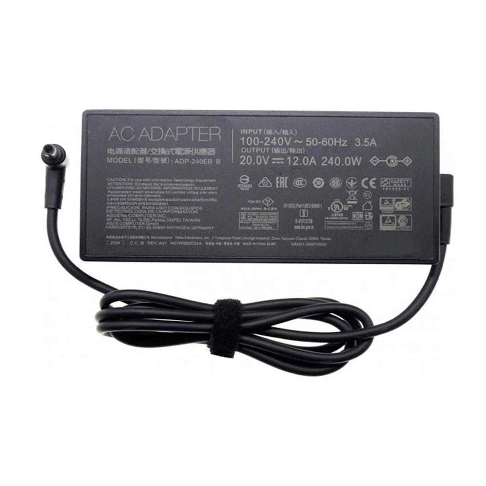 Cargador para portátil original Asus 240W 20v 12a 6.0 X 3.7MM / 90XB06MN-MPW000 - Imagen 2