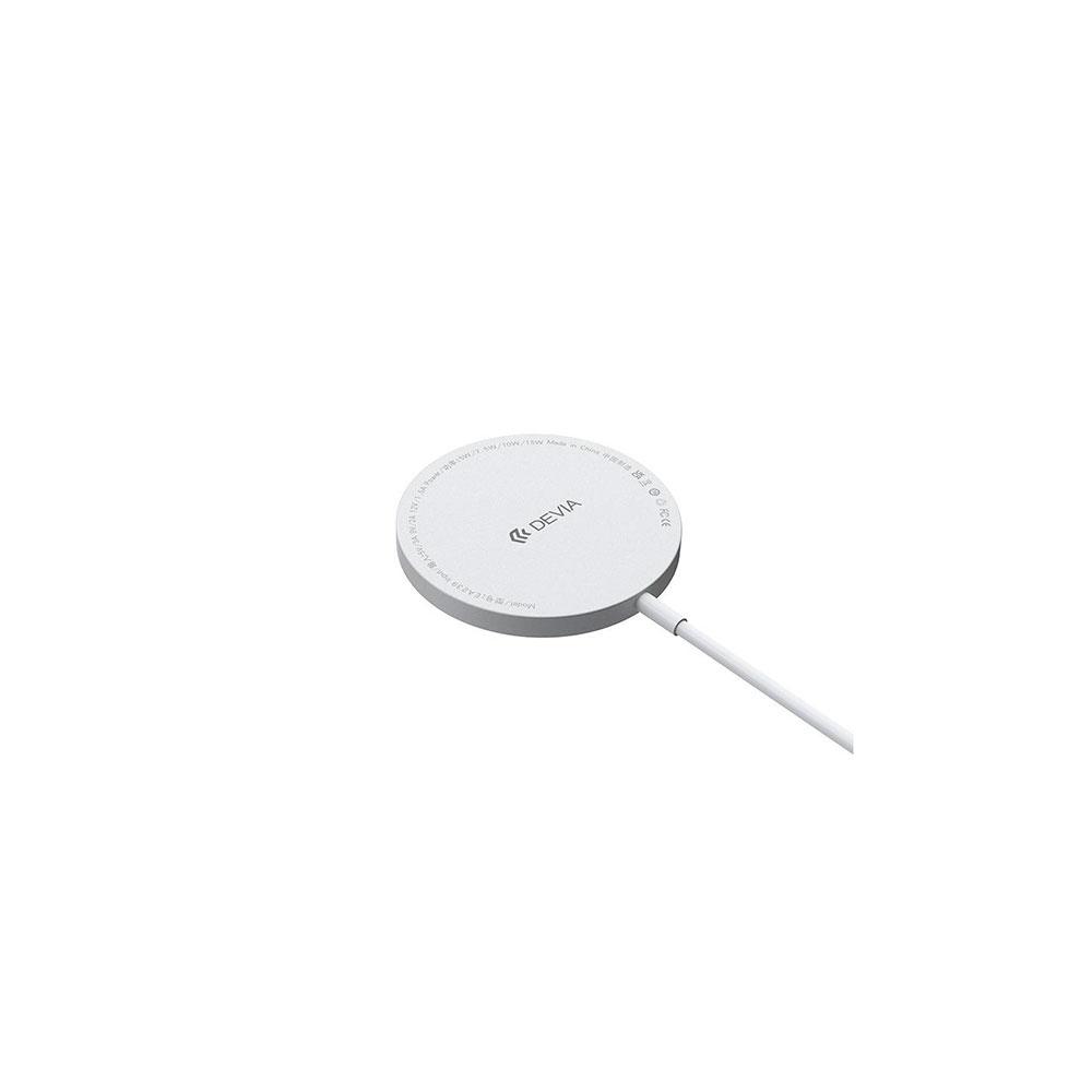Cargador Inalámbrico QI DEVIA Smart Magnetic / 15W / Blanco / 358951 - Imagen 4