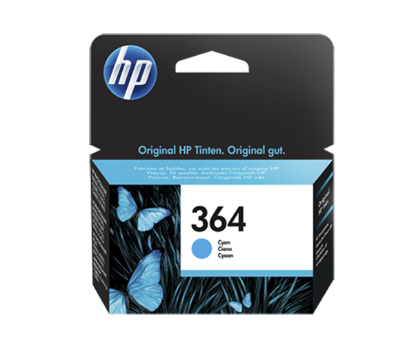 Tinta Original Hp n364 Cian cb318ee
