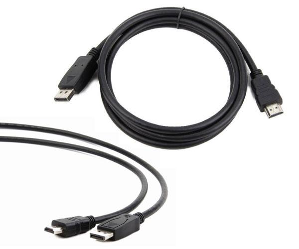 Cable DisplayPort 1.2 a HDMI M/M 1.8m / 4K 30Hz / Cablexpert cc-dp-hdmi-6