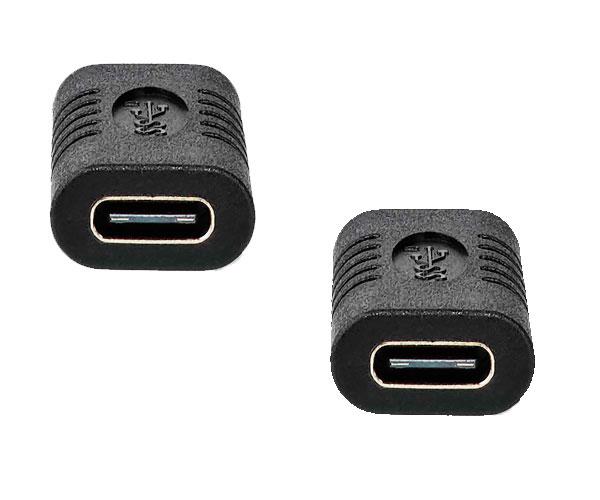 Adaptador Type-C 3.2 Gen 2 / Hembra - Hembra / Nedis / CCGP64900BK - Imagen 2