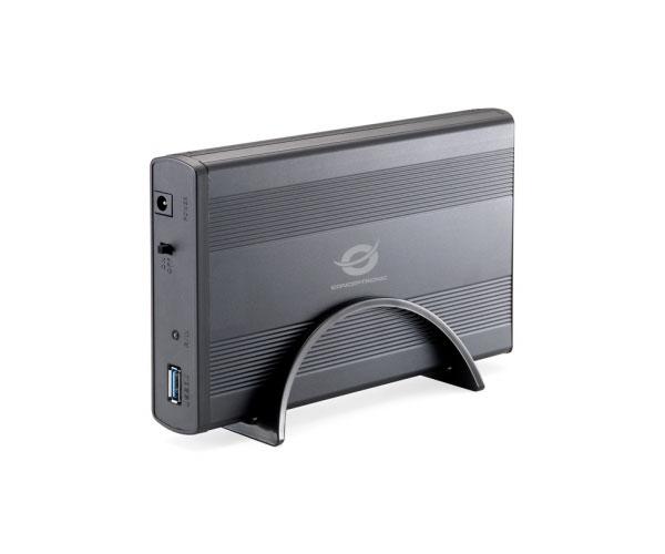 Caja externa Conceptronic Sata 3.5 / USB 3.0 / Negra / C20-300 / CHD3DUSB3