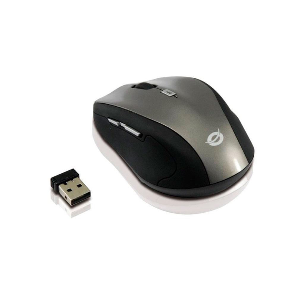 Raton optico Inalambrico Conceptronic Regas / 5 Botones / 1600dpi / Negro / C08-269 / CLLM5BTRVWL