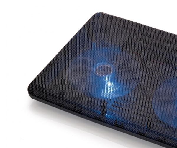 Base refrigeradora Conceptronic Thana / Hasta 15.6 Pulg. / 2 vent. 125mm / CNBCOOLPAD2F - Imagen 2