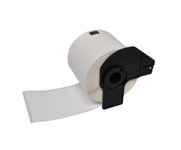 Etiquetas genéricas para BROTHER DK11247 Negro / Blanco 103x164 mm