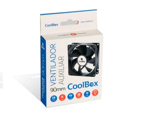Ventilador Coolbox 90mm / 1500Rpm / 3 Pines / (9x9cm) COO-VAU090-3 - Imagen 2