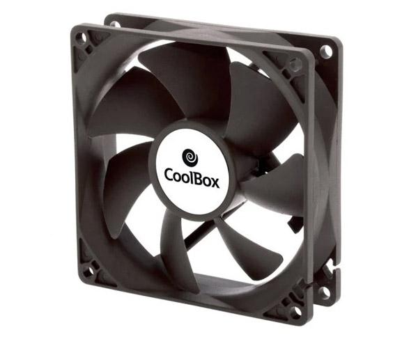 Ventilador Coolbox 90mm / 1500Rpm / 3 Pines / (9x9cm) COO-VAU090-3
