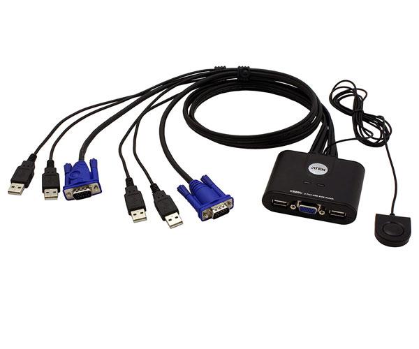 Kvm Switch Aten Cs22u / 2xVga / 2xUSB