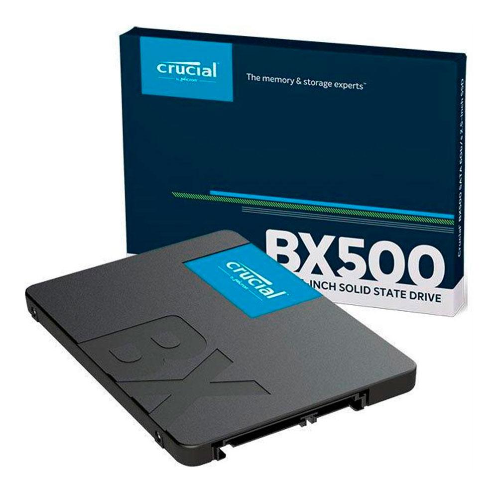 Disco duro 2.5 SSD Crucial BX500 / 500Gb / 3D Nand / Sata 6gb/s / CT500BX500SSD1 - Imagen 2